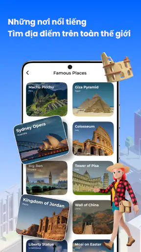 GPS vệ tinh trái đất Bản đồ screenshot