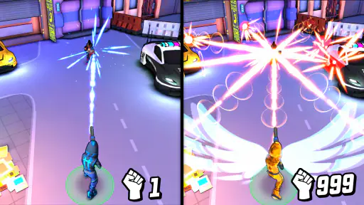 Gridpunk: 3v3 Sinh Tồn PvP screenshot