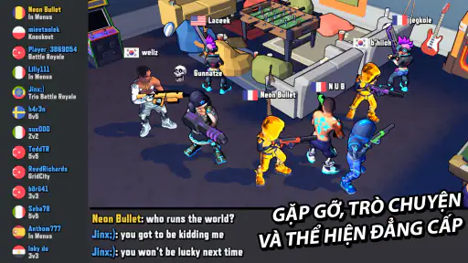 Gridpunk: 3v3 Sinh Tồn PvP screenshot