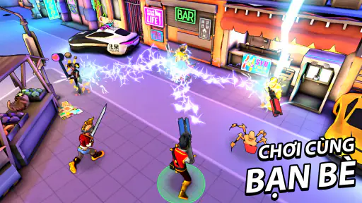 Gridpunk: 3v3 Sinh Tồn PvP screenshot