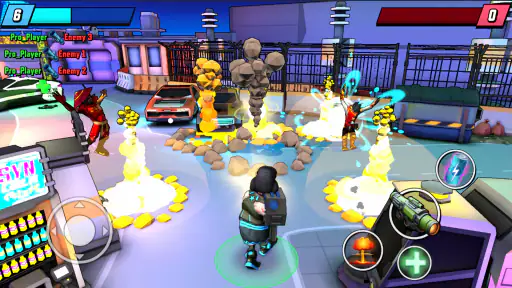 Gridpunk: 3v3 Sinh Tồn PvP screenshot