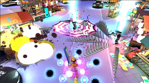 Gridpunk: 3v3 Sinh Tồn PvP screenshot