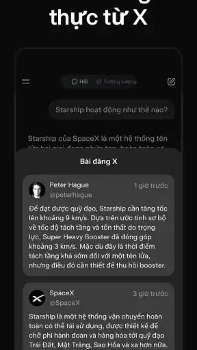 Grok - Trợ lý AI screenshot