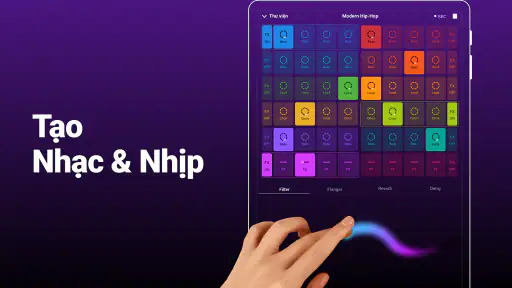 Groovepad - trình tạo nhạc screenshot