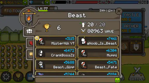 Grow Castle - Tower Defense screenshot