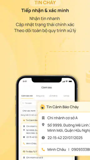 GSafePro - Cảnh báo cháy nhanh screenshot