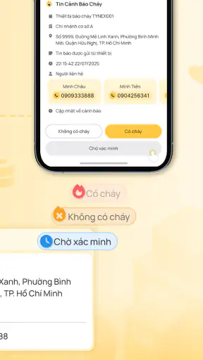 GSafePro - Cảnh báo cháy nhanh screenshot