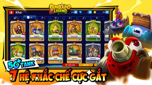 Gunbound Legend: Vua Toạ Độ screenshot