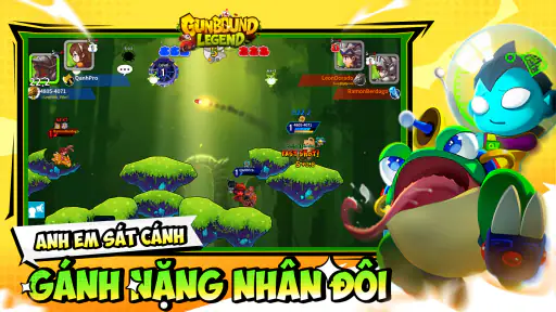 Gunbound Legend: Vua Toạ Độ screenshot
