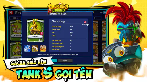 Gunbound Legend: Vua Toạ Độ screenshot