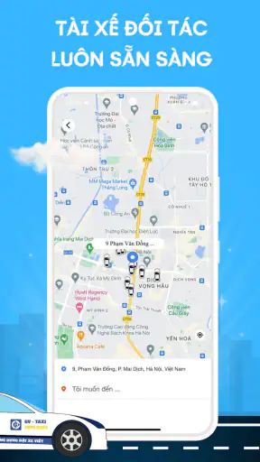 GV: App đặt xe hơi taxi, xe ôm screenshot