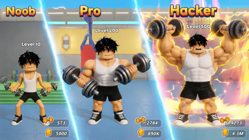 Gym King – Trò Chơi Đánh Nhàn screenshot