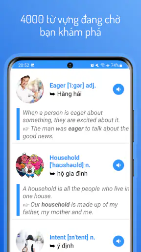 Hack Não 4000 Từ Tiếng Anh screenshot