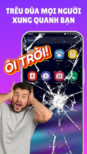 Haha Broken - Màn Hình Vỡ screenshot