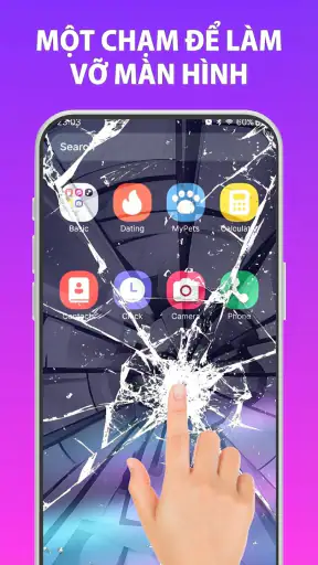 Haha Broken - Màn Hình Vỡ screenshot