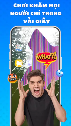 Haha Screen, Màn Hình Vỡ screenshot