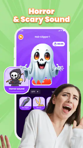 Hair Shaver Prank - Shaver app screenshot