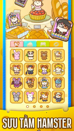 Hamster Nhảy : Cake Stack screenshot