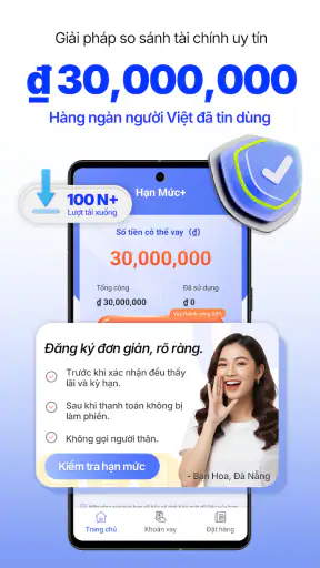 Hạn Mức+-Cho vay nhanh screenshot