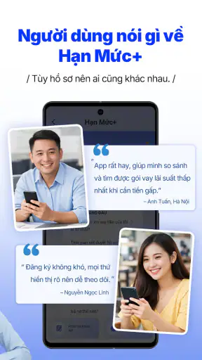 Hạn Mức+-Cho vay nhanh screenshot