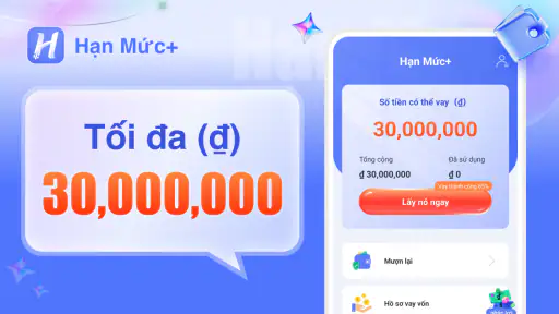 Hạn Mức+-Cho vay nhanh screenshot