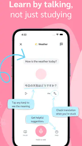 Hanashi - Nói Tiếng Nhật screenshot