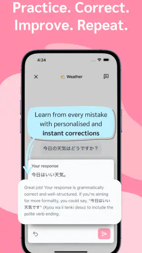 Hanashi - Nói Tiếng Nhật screenshot