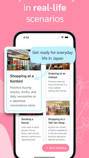 Hanashi - Nói Tiếng Nhật screenshot