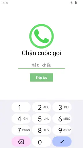 Hệ thống chặn cuộc gọi screenshot