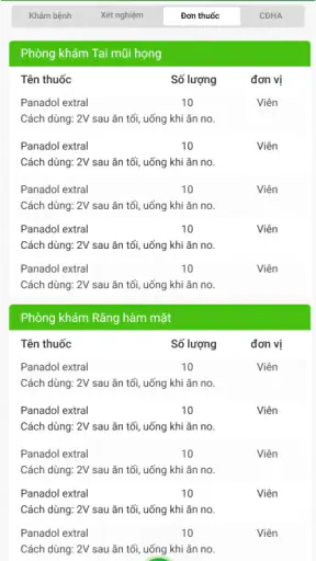 HỆ THỐNG Y TẾ THU CÚC screenshot