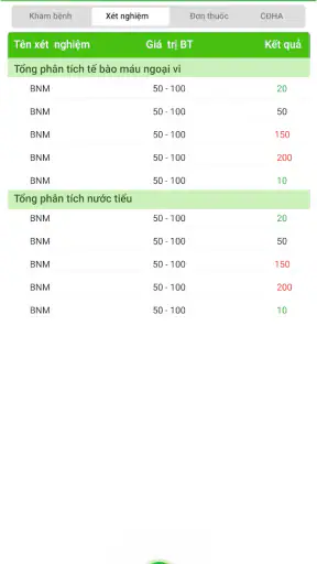 HỆ THỐNG Y TẾ THU CÚC screenshot