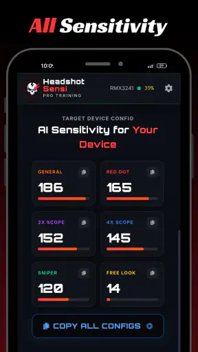 Headshot Sensi screenshot