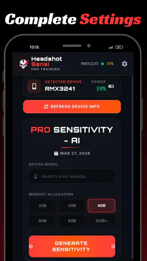 Headshot Sensi screenshot