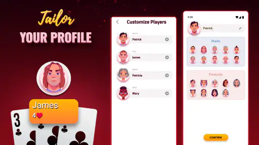 Hearts Single Player - Offline screenshot