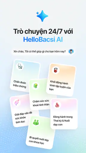 Hello Bacsi - Trợ lý sức khỏe screenshot