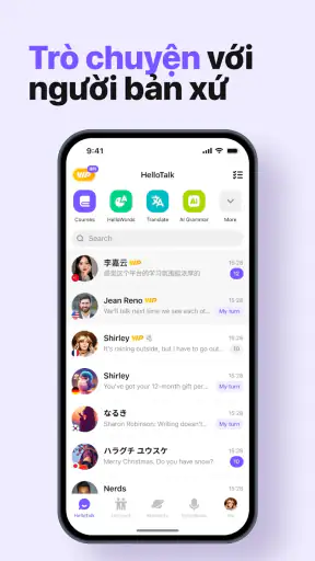HelloTalk - Học ngôn ngữ screenshot