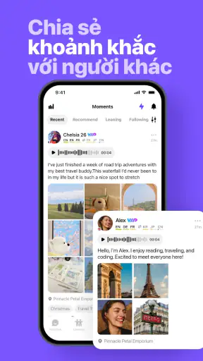 HelloTalk - Học ngôn ngữ screenshot