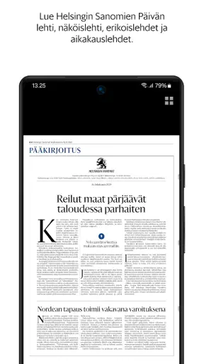 Helsingin Sanomat screenshot