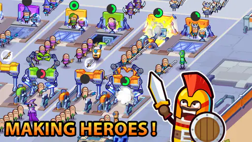 Hero Making Tycoon: Idle Games screenshot