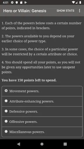 Hero or Villain: Genesis screenshot
