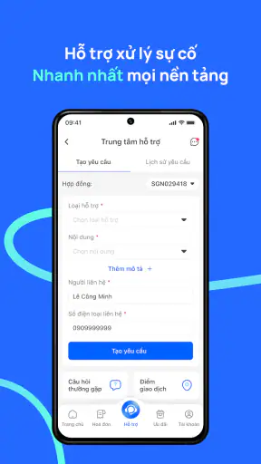 Hi FPT - Internet, Hỗ trợ 24/7 screenshot