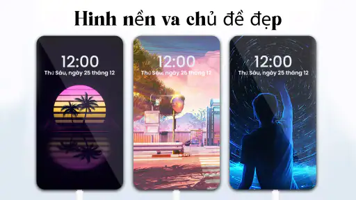 Hiệu ứng sạc pin đẹp cute screenshot