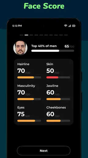 Hiface - Face Shape Detector screenshot