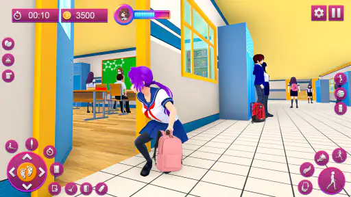 High Schoolgirl Love Life Game screenshot
