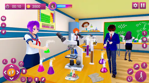 High Schoolgirl Love Life Game screenshot