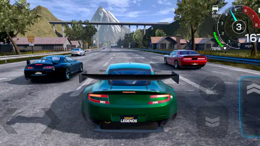 Highway Legends: Car Racing 3D screenshot