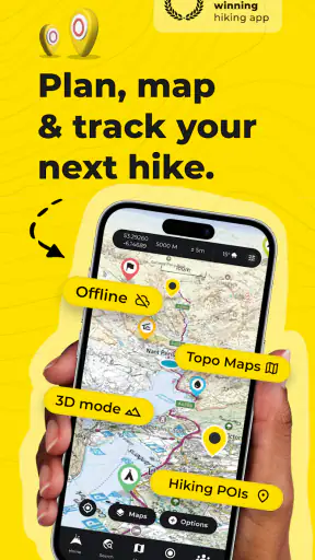 HiiKER: The Hiking Maps App screenshot