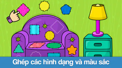 Hình Dạng & Màu Sắc cho Trẻ Em screenshot