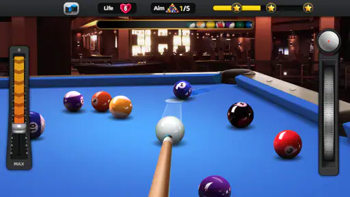 Hồ bơi cổ điển 3D - 8 bóng screenshot