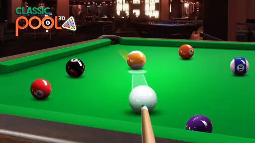 Hồ bơi cổ điển 3D - 8 bóng screenshot